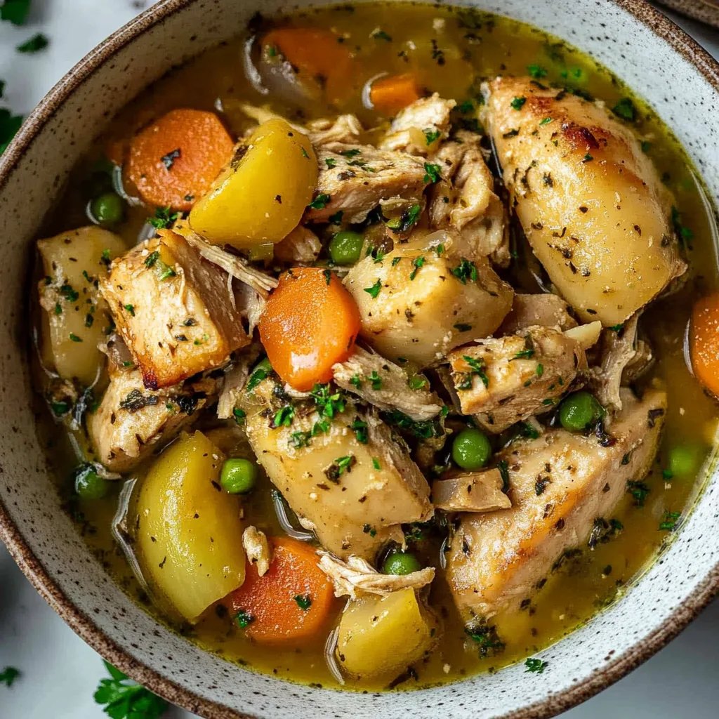 Slow Cooker Chicken Stew