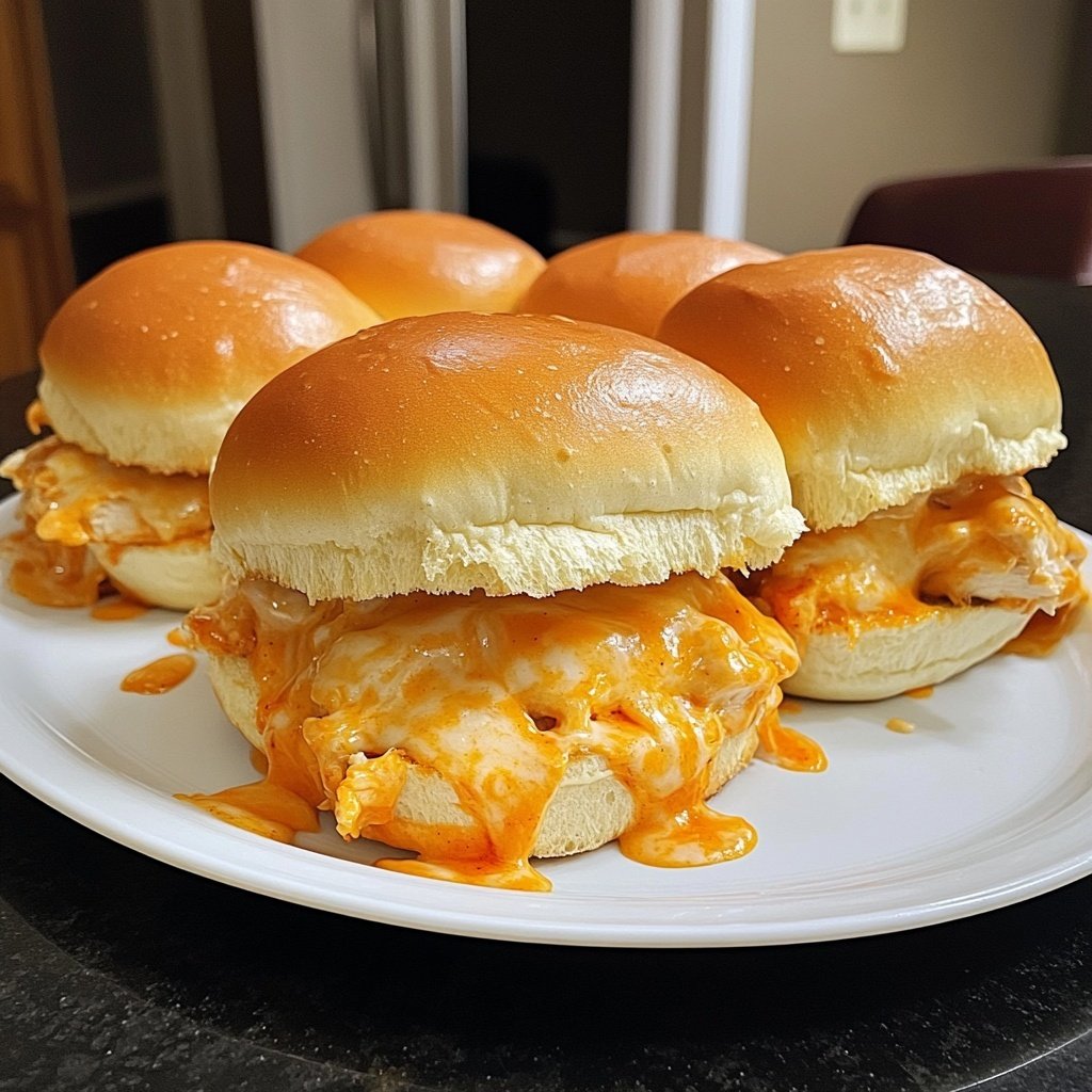 Buffalo Chicken Sliders