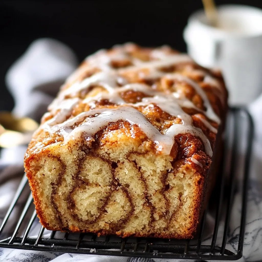 Homemade Cinnamon Swirl Banana Bread – Perfect for Brunch!