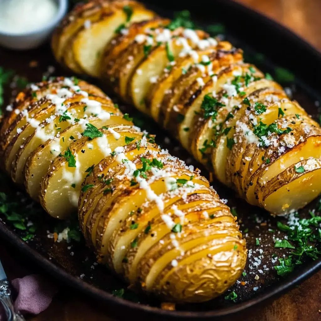 Hasselback Potatoes