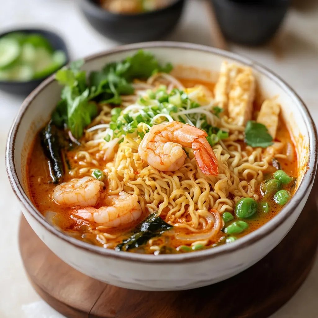 Spicy Shrimp Ramen