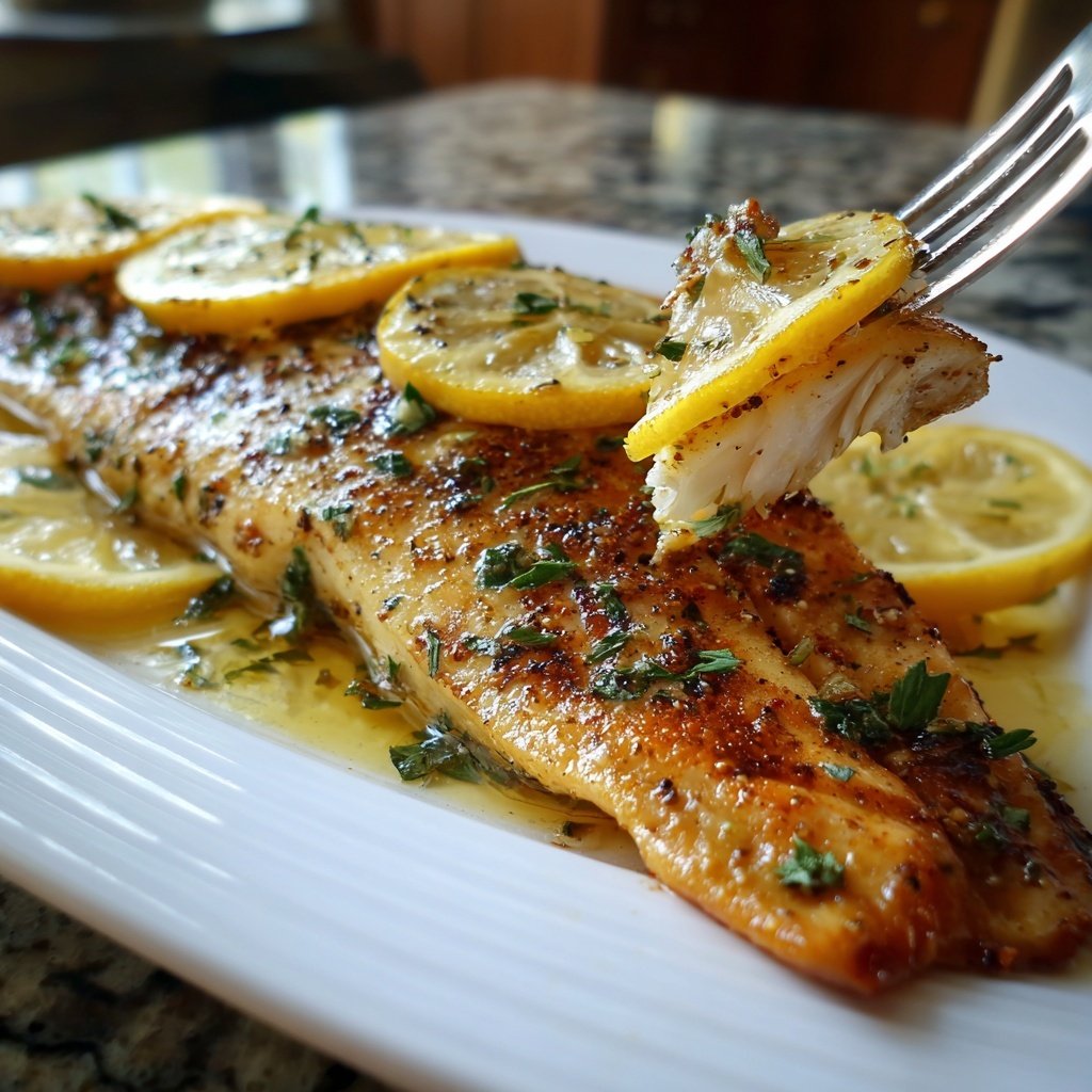 Healthy & Light Lemon Grilled Fish Plate