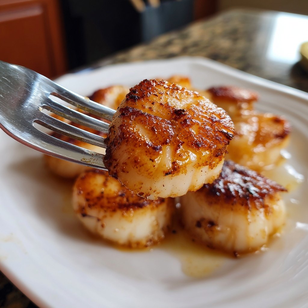 Quick Seared Scallops