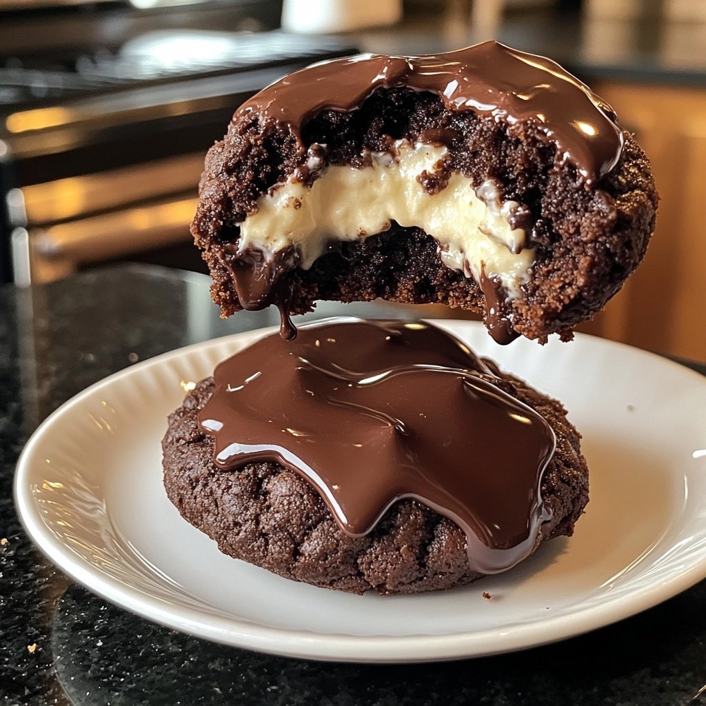 Choco Cheesecake Cookie Bites