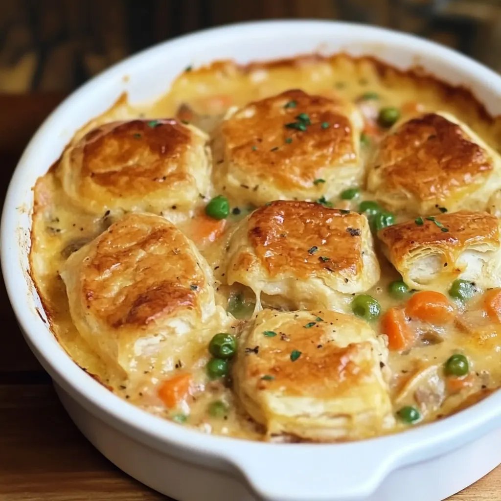 Chicken Pot Pie Casserole