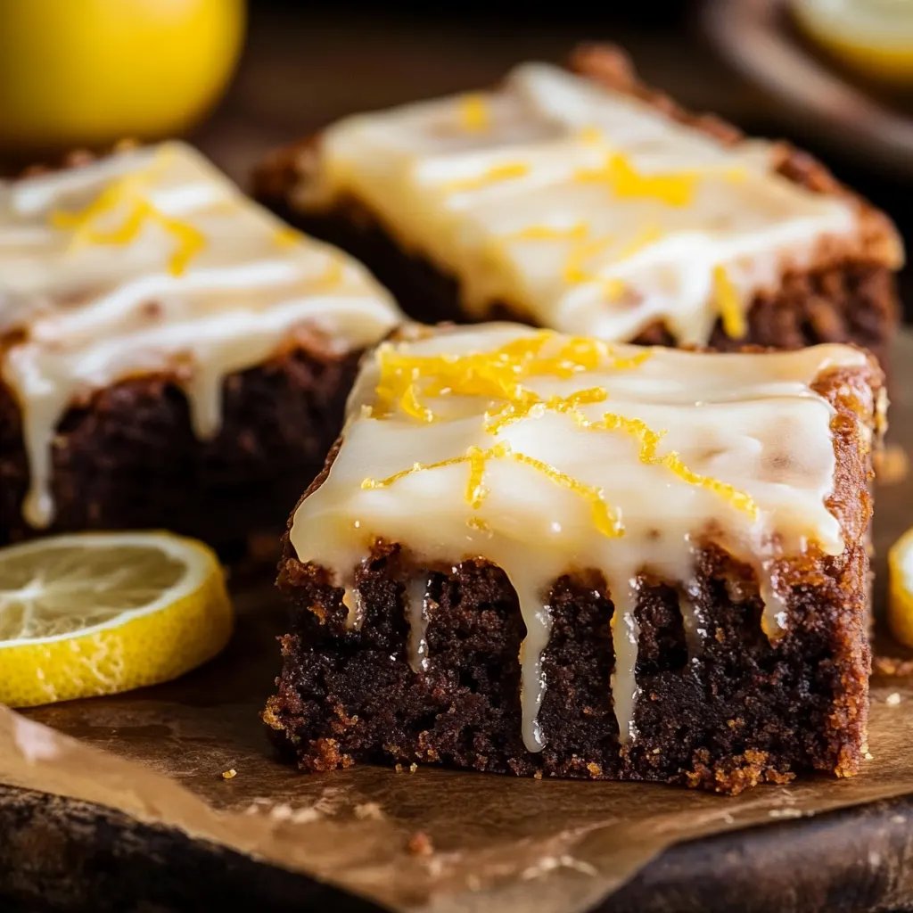 Best Lemon Brownies Recipe