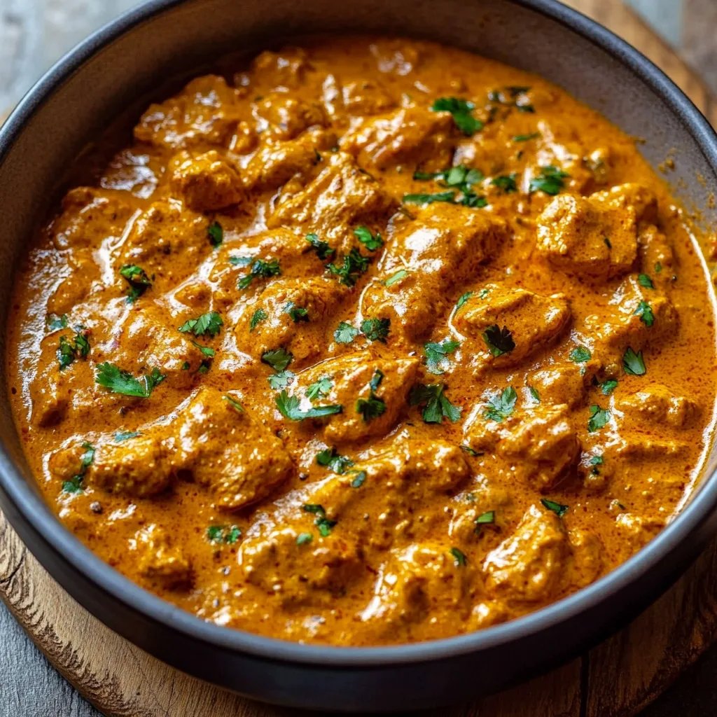 Quick & Easy Homemade Butter Chicken