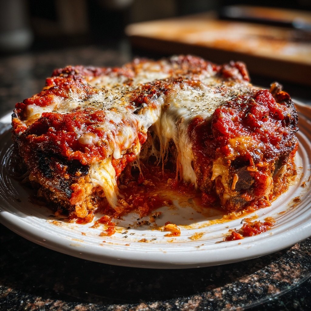 Eggplant Parmesan Bake