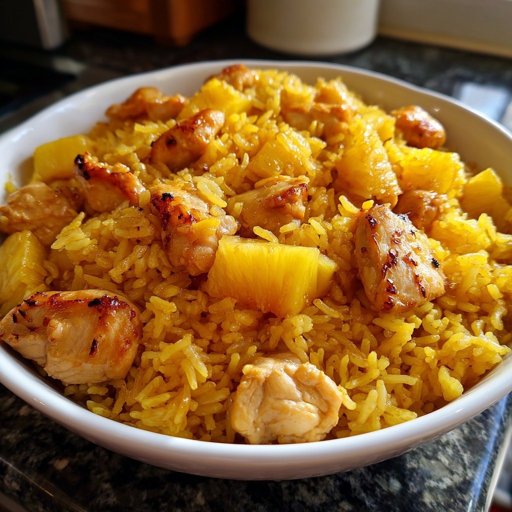 Pineapple Chicken And Rice Meal Prep