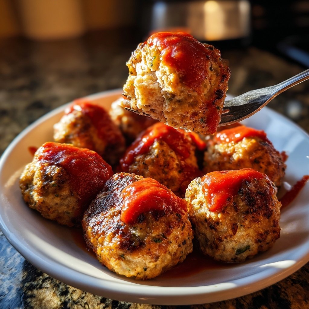 Baked Turkey Meatballs
